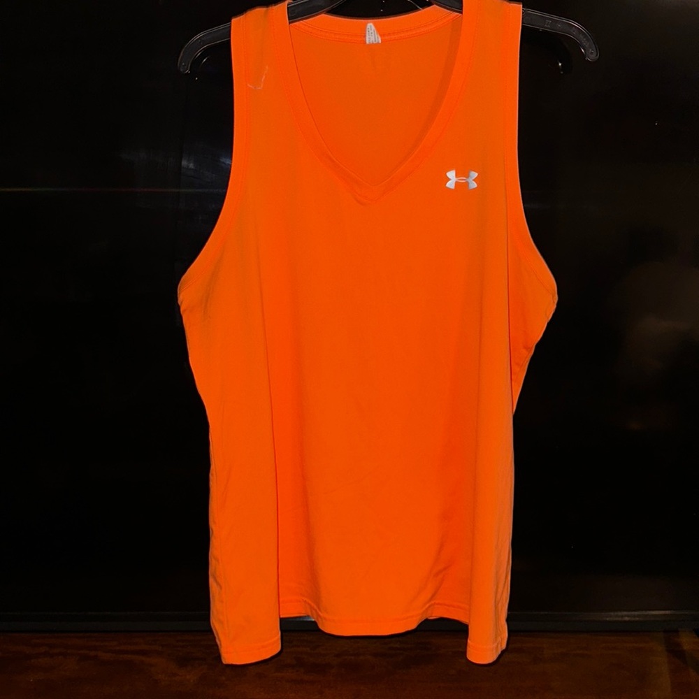 Under Armour Tank Top XL Harley Orange